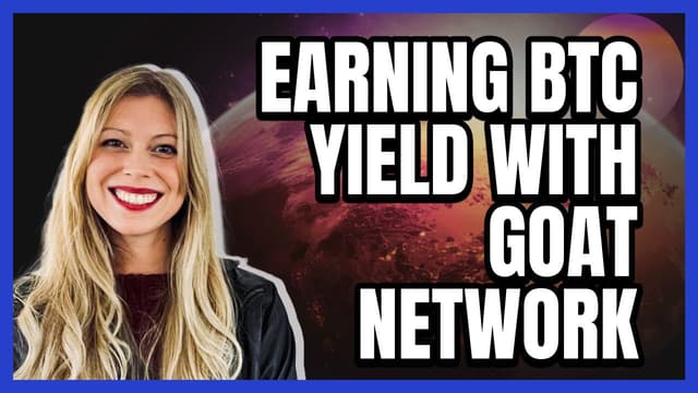 Goat Network: The Future of Bitcoin DeFi and Sustainable BTC Yield